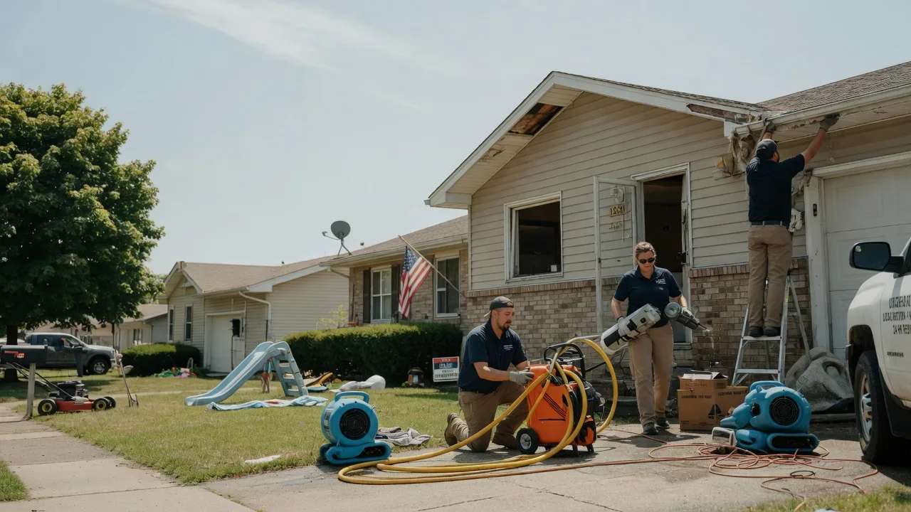 Water Damage Restoration in Cowden, IL near me